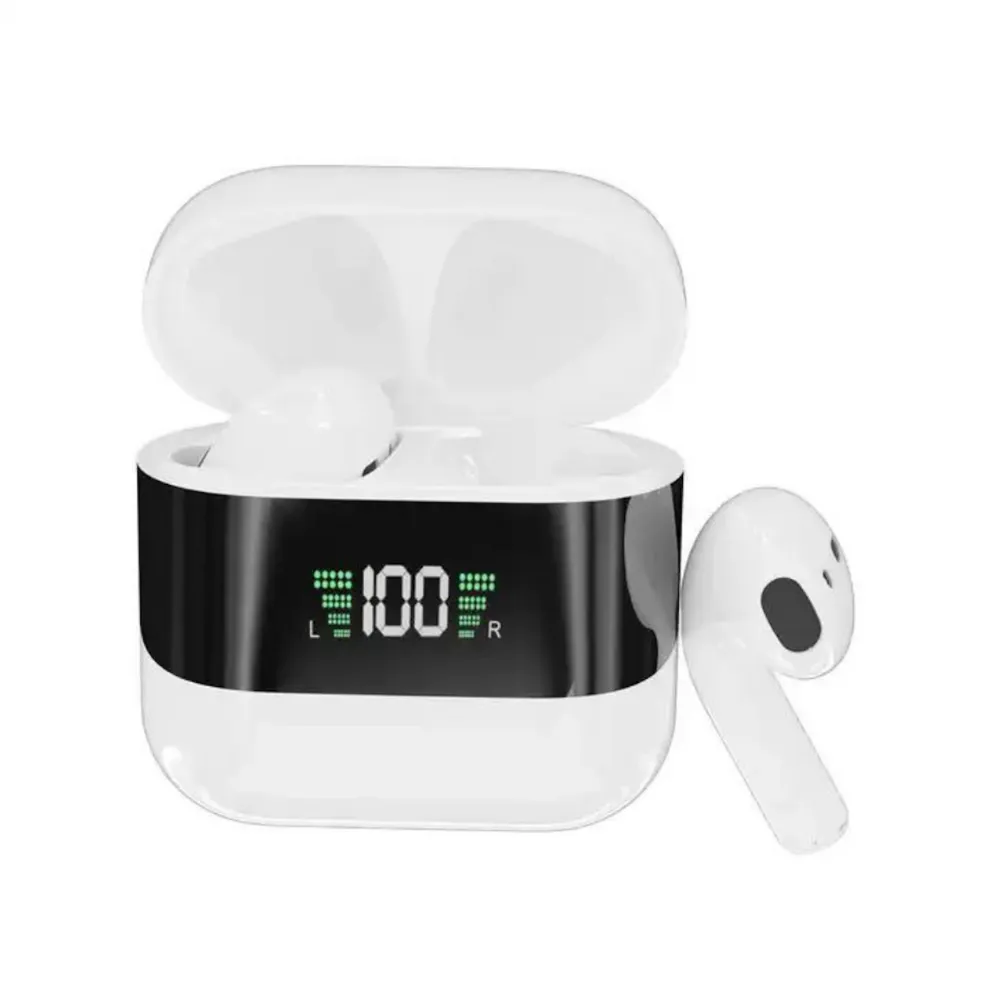 Auriculares con estuche y pantalla LED